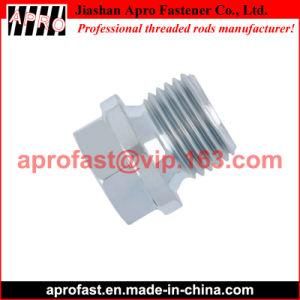 Hexagon Head Sealing Plug with Collar Zinc Plated