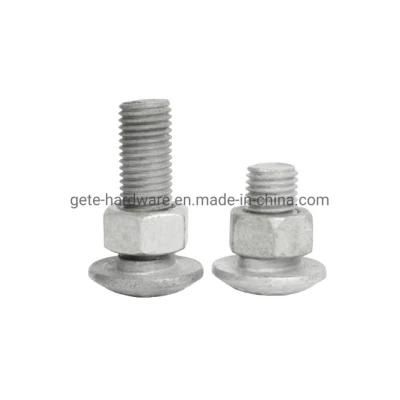 Round Head Bolt with Nut, Guard Rail Bolt and Nut