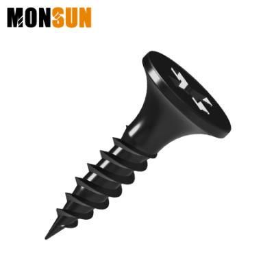 M3.5*25 M3.5*35 Black Phosphate #2 pH Recess Phillips Drive Bugle Head Carbon Steel Drywall Screw/Screw Factory Bulk Supply