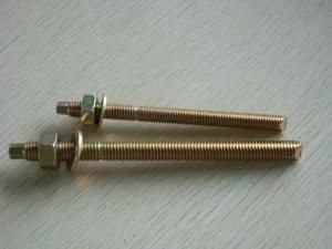 Yellow Zinc Chemical Anchor for Construction