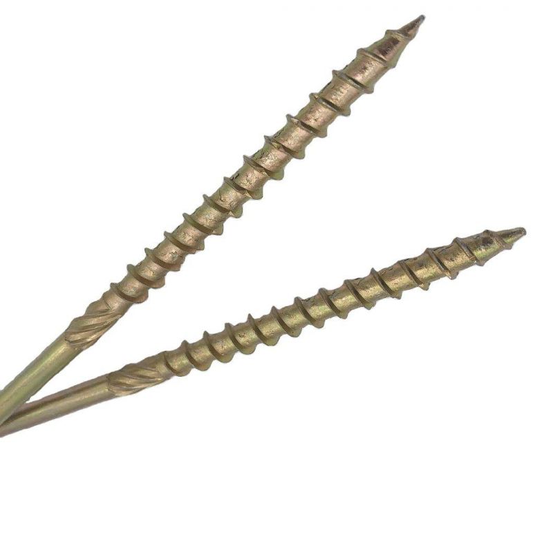 Construction Lag Screw Exterior Coated Torx/Star Drive Heavy Duty Structural Lag Screw Far Superior to Common Lag Screws