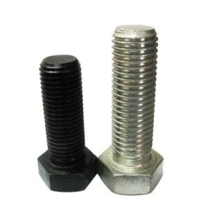 DIN933 DIN931 Zinc Plated Full Thread Hex Head Bolt