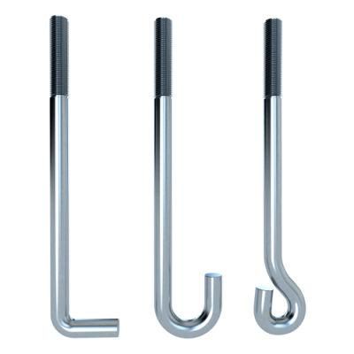 Zinc J Anchor Bolts - Custom Order