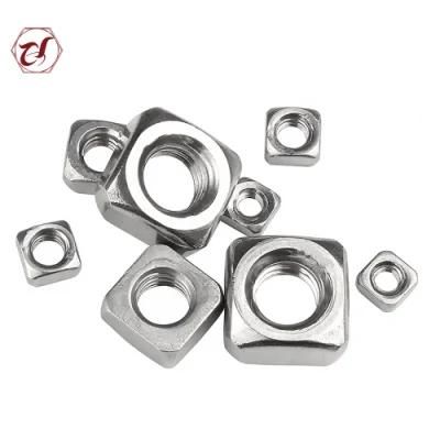 Common Bolt DIN557 A2 Stainless Steel Square Nut