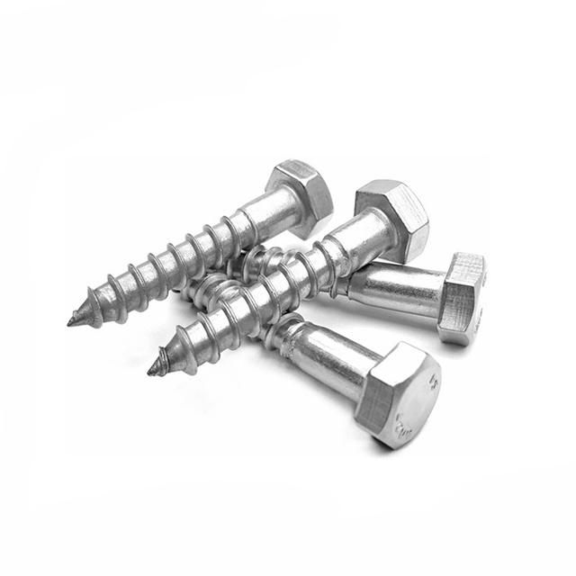 DIN571 Hex Head Stainless Lag Bolts Cartons & Pallets or According to Customer′′s Requirement. 10mm-300mm. Sokun