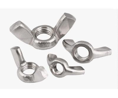 China Manufacturer M4 Carbon Steel Zinc Plated Butterfly Stainless Steel Formwork Tie Rod Scaffolding Casting Wing Nut