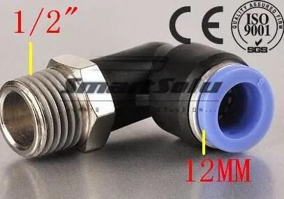 PC/Pl Series Nickel-Plated Mini Pneumatic Push in Combination & Joint Fittings