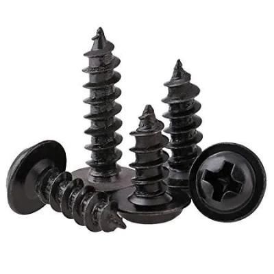 Silver Zinc Sharp Tips Truss Head Phillips Drive Twinfast Thread Round Truss Pan Head Self Tapping Screw