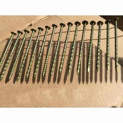High Quality Electro Galvanized China Coil Roofing Nails for Gun