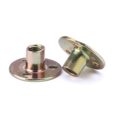 Carbon Steel Galvanized Three Hole Nut Furniture Connector Nut