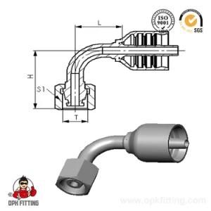 90&deg; Metric Female 24&deg; Cone O-Ring One Piece Fitting (20591Y)