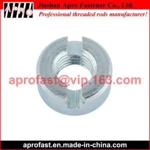 DIN 546 Galvanized Steel Slotted Round Nut