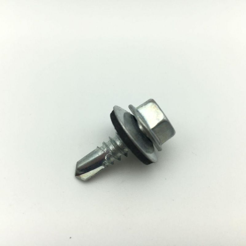 DIN7504K Hex Self Drilling Screw with EPDM Washer
