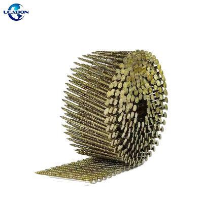 Screw Shank Coil Nails for Pallets Commom Pallet Coil Nails for Nail Gun