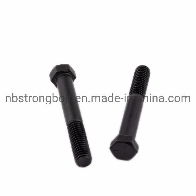 SAE J 429 Hex Head Cap Screw with Black