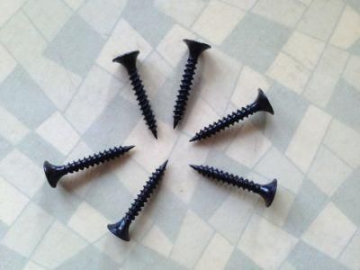 #6X1 C1022A Black Phosphate Twinfast Fine Thread Drywall Screws, Gypsum Screw,