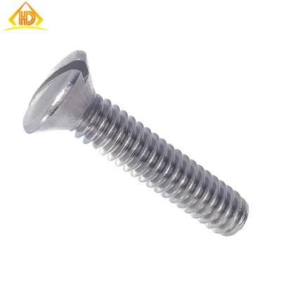Stainless Steel M3 Slotted Oval Head Machine Screw
