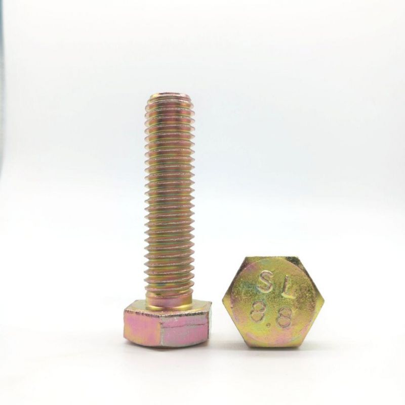 DIN933 Full Threaded Hex Bolt/Grade 8.8 Hex Head Bolt
