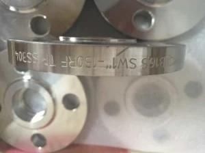 Inox Fittings Stainless Steel Socket Weld Flange (CLASS 150 SS304)