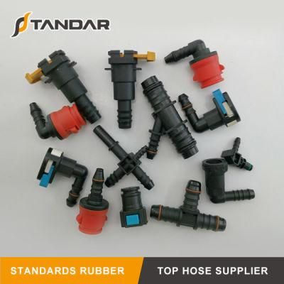 Automotive Water Line Pipe System Plastic Quick Coupler Connector