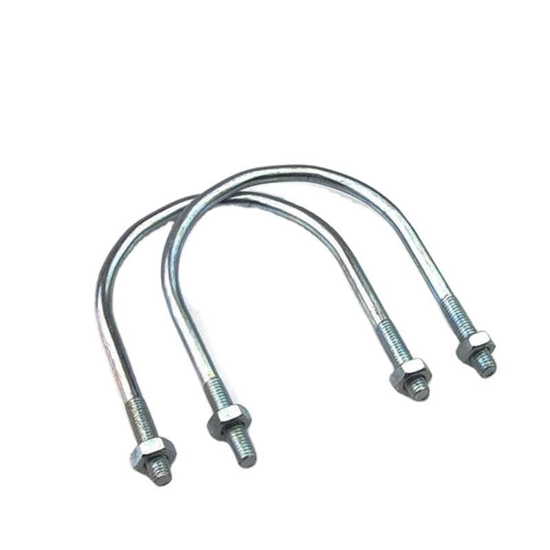Square U Bolt U Type Bolt Round Bolt Carbon Steel Zinc Plated Galvanized