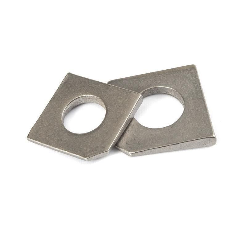 OEM M4 M6 A2 A4 Stainless Steel Square Taper Washer DIN434