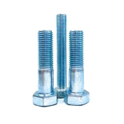 DIN931/DIN933 Hex Bolt and Nut Steel Hex Cap Screw Bolt