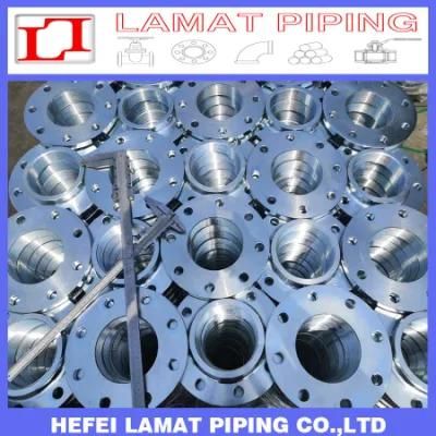 Made-in-China Sans1123/BS10 Forged Steel Galvanised Bsp Threaded/Screwed Flange