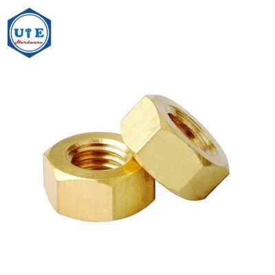 DIN 934 Hex Nut Custom Factory Standard High Quality Thread Brass Hex Nuts