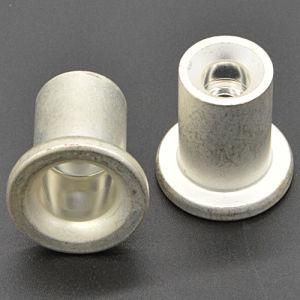 Silver Plated Rivet Nut (CZ207)