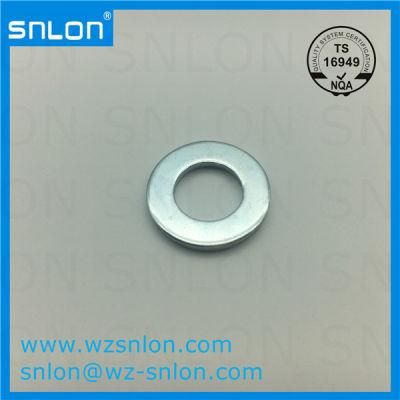 White Zinc Galvanized Plain Washer Flat Washer Fiber Gasket