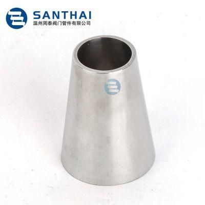 3A, DIN, SMS Idf Sanitary Food Grade Stainless Steel SS304 SS316L Forged Clamped Concentric Reducer From China Factory