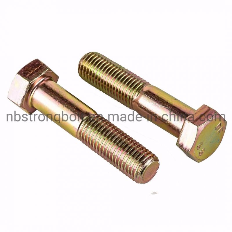 High quality Hex Bolt with Half Thread
