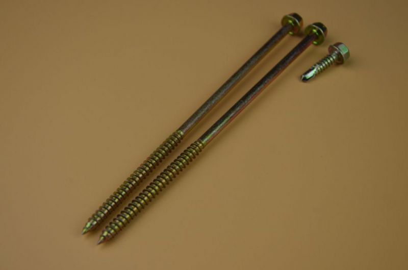 Long Roofing Screw /Self Drilling Screw SS304 Screw/Bi-Metal Screw