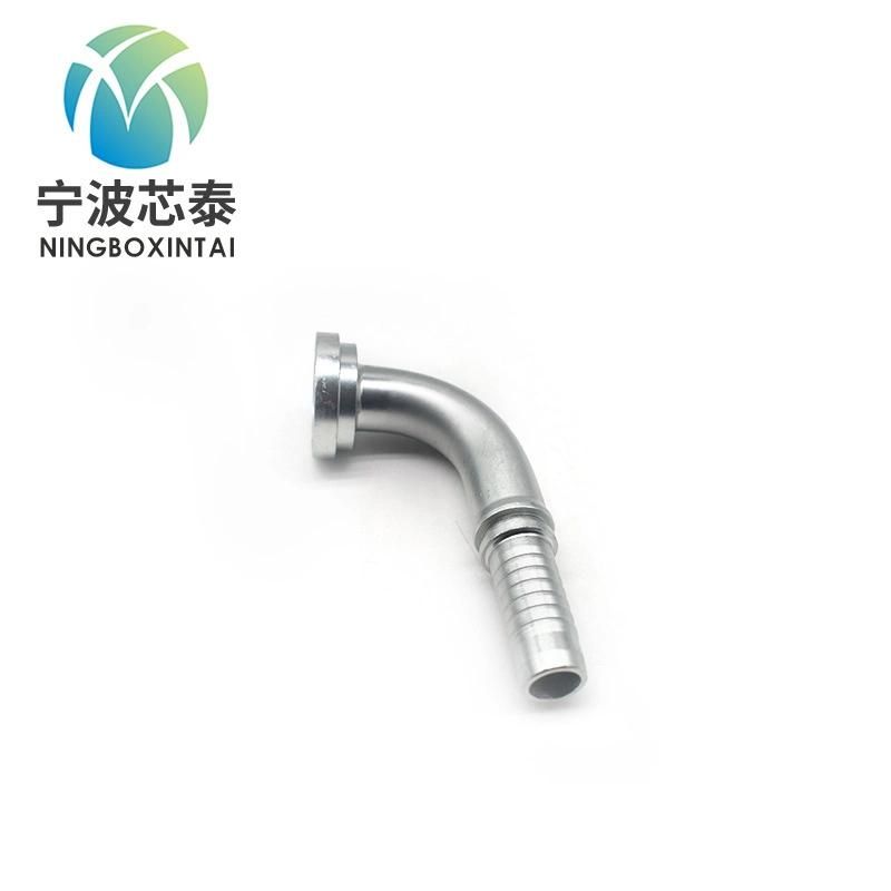Factory Direct One Piece Hose Fittings Supply Hydraulic Hose Joints Carbon Steel High Pressure Hydraulic Hose Crimping Joints with Complete Specifications
