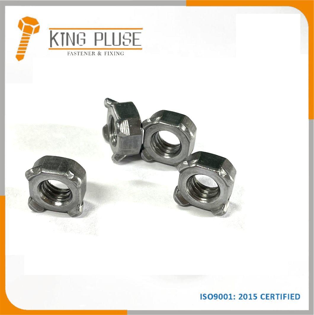 M8 Stainless Steel 304 DIN928 Square Weld Nuts