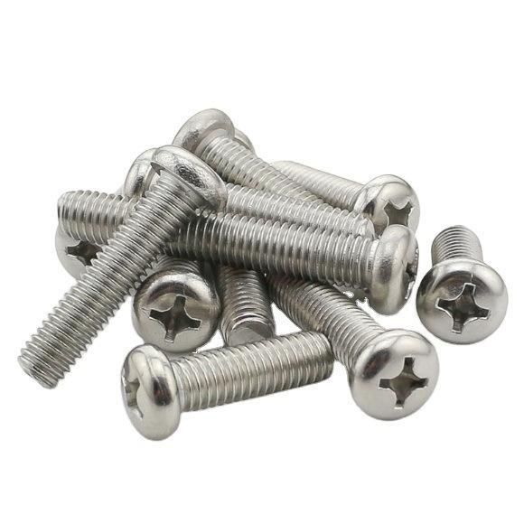 Grade 4.8 Phil Pan Head Machine Screw Zinc Plated