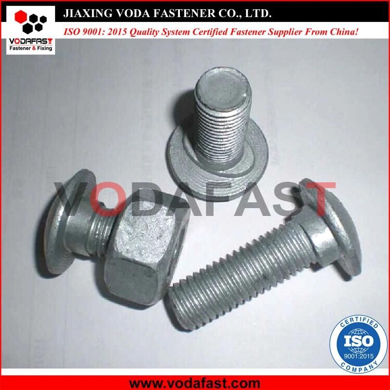 Vodafast DIN 15237 Elevator Bolt with DIN 934 Nut and Domed Washer Class 4.8 Class 6.8 Class 8.8