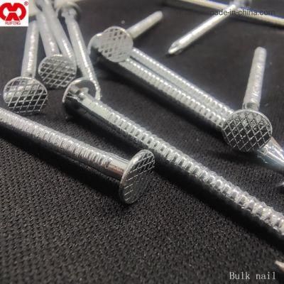 All Kind of Direct Manufacturer in Anhui Galvanized Common Bulk Nails Skid Proof Head.