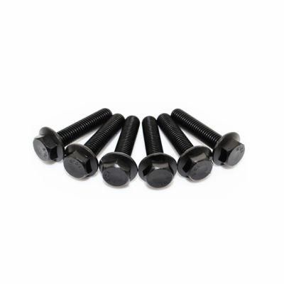 DIN6921 Screw Cl. 8.8 Black Oxid Hex Flange Bolt