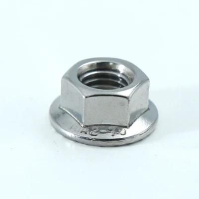 DIN6923 M10 Flange Nut with Zinc Plated