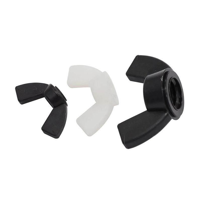 M4 M5 White Nylon Wing Nut DIN315