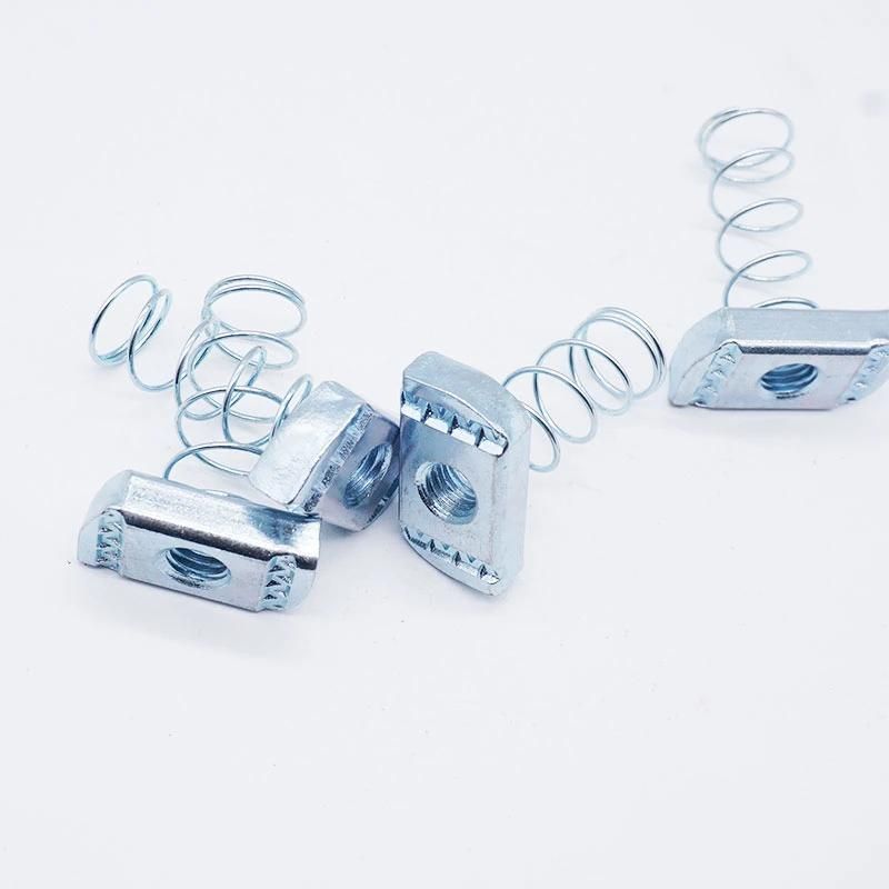 Carbon Steel Zinc Plated Channel Nut Spring T Nut T Shaped Nut