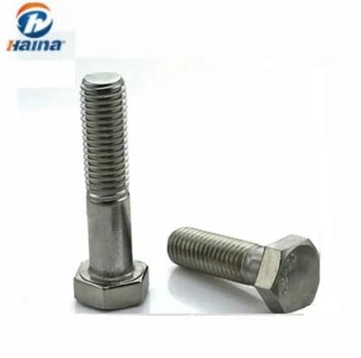 DIN931 High Strengt Carbon Steel and Stainless Steel Hex Bolt