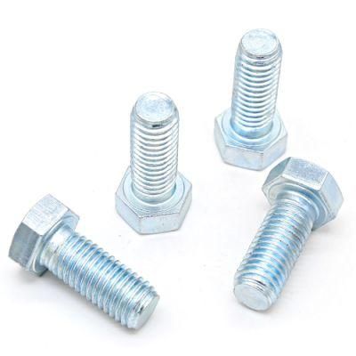Scm435 Bolt Size M52 M88 M9 M38 M36 and Nut M30 M 10 *1.5*90 M22 Grade 8.8 M20X60 Metric Steel Hex Bolts for Steel Structural