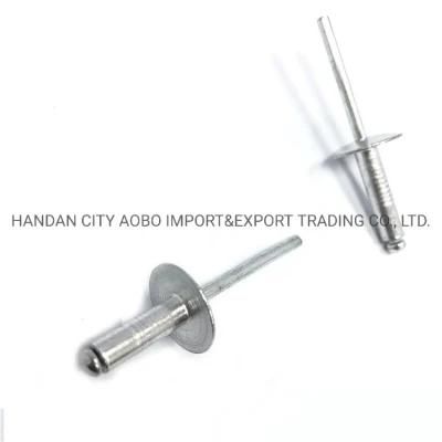 Furniture Fasteners Aluminum Zinc Plated Open Type Pop Blind Rivet