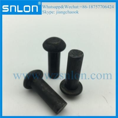 Zinc Nickel Flat Round Head Rivet Blind Rivet