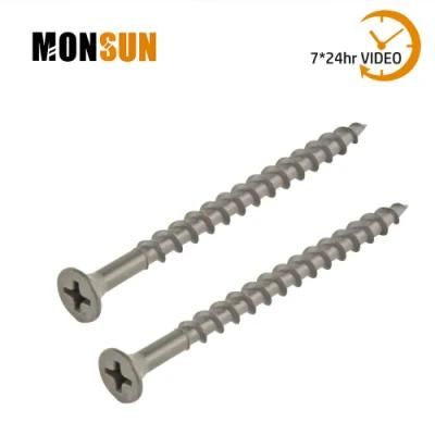 Gray Phosphated Carbon Steel Phillips Drive Fine/Coarse Thread Drywall Screws/Tornillos for Plasterboard