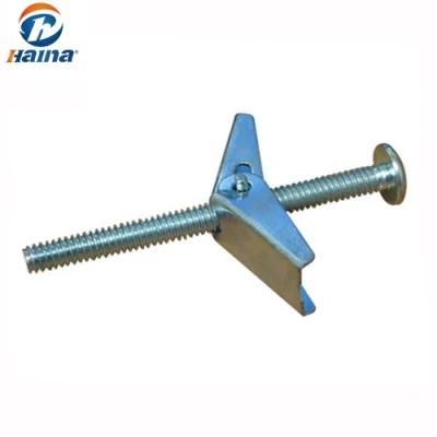 Zinc Plated Steel Toggle Bolt / Spring Toggle Bolt