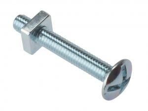 Cross Slotted Mushroom Head Roofing Bolt with Square Nut